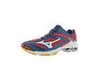 Mizuno Women's Athletic Shoes - Volleyball Shoes - Navy/White/Red