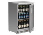 Polar Bar Display Cooler Stainless Steel 104 Bottles   Commercial Fridges Bar Fr