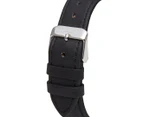 Mr. Beaumont Men's 41mm MB1801.5 Leather Watch - Black