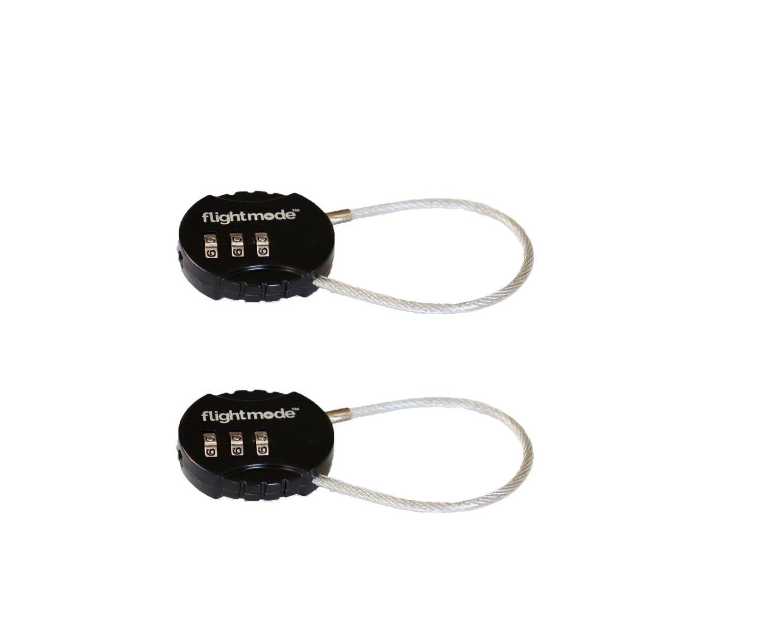 2 pcs Long Neck Combination Padlock Secure Suitcase Travel Luggage Trip Lock for Baggage