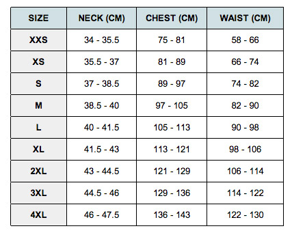 Levis Sweater Size Chart