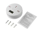 CO Carbon Monoxide Detector Poisoning Gas LCD Alarm LED Sensor for Home Security