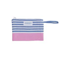 SAMMIMIS Mayo Swimsuit Wet Bag Water Resistant Lining - Denim/Pink - Turkish Cotton