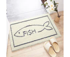 Cartoon Fish Doormat Rugs (50cm x 80cm )