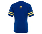 AFL Boys' West Coast Eagles Short Sleeve Rashie - Royal Blue