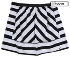 PINKO Up Girls' Youth Skater Skirt - Black/White