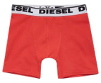 Diesel Boys' Boxer Brief 2-Pack - Red/Heather Grey