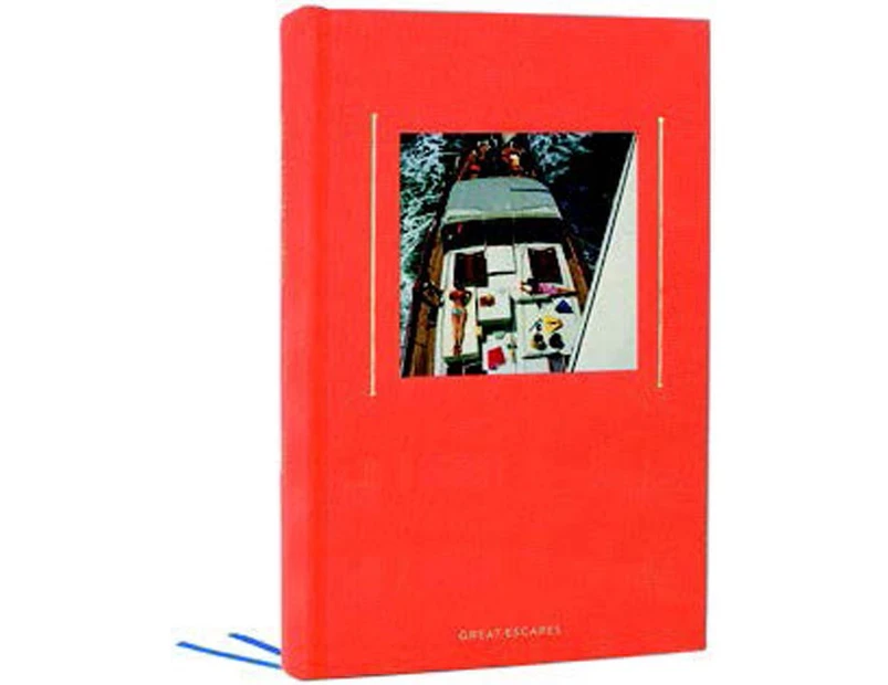 Slim Aarons : Great Escapes  : Coral Red Hardcover Journal