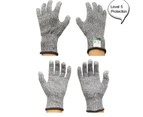 Cut Resistant Butcher Gloves Anti-cutting Safety for Kitchen Outdoor Explore