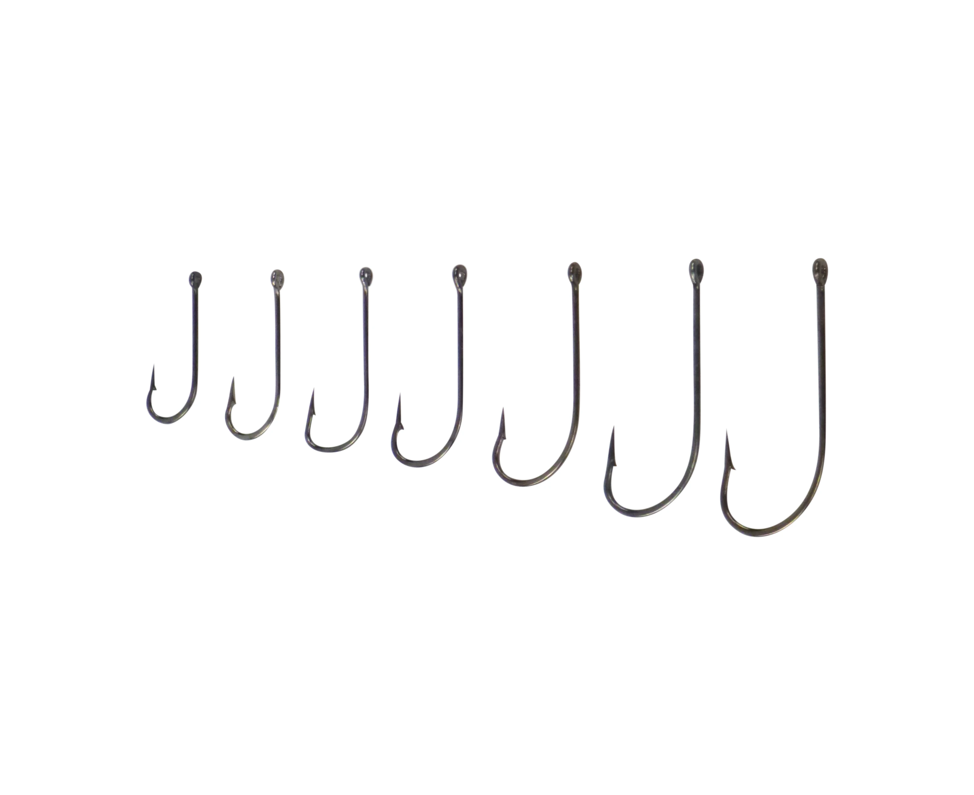 Swimerz 2/0 Long Shank Worm Hook, O'Shaunessy Style, Qty 25