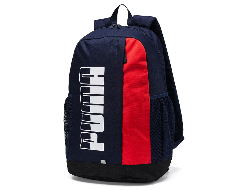 Puma 25L Plus Backpack - Peacoat/High Risk Red