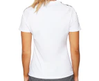 Adidas Women's Designed 2 Move 3-Stripes T-Shirt - White