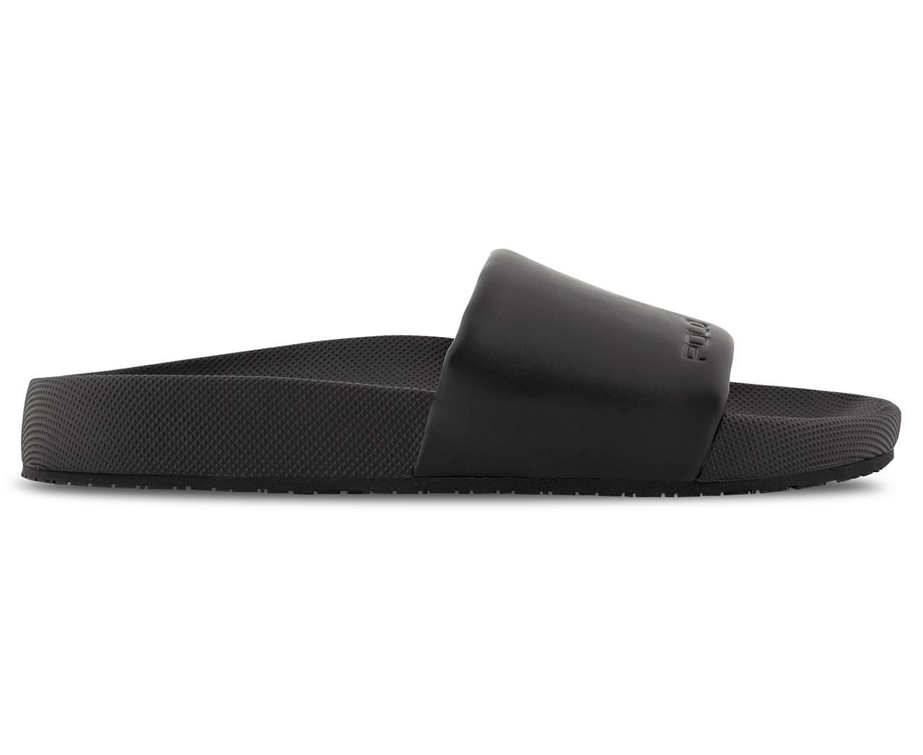 Polo Ralph Lauren Men's Smooth Slides - Black | Catch.co.nz
