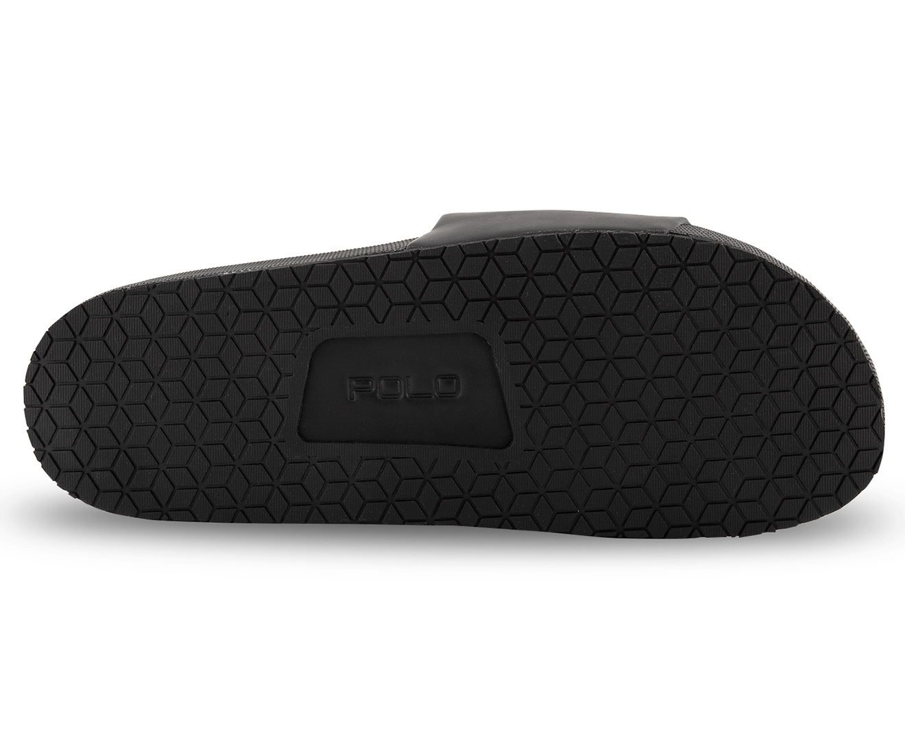 Polo Ralph Lauren Men's Smooth Slides - Black | Catch.com.au