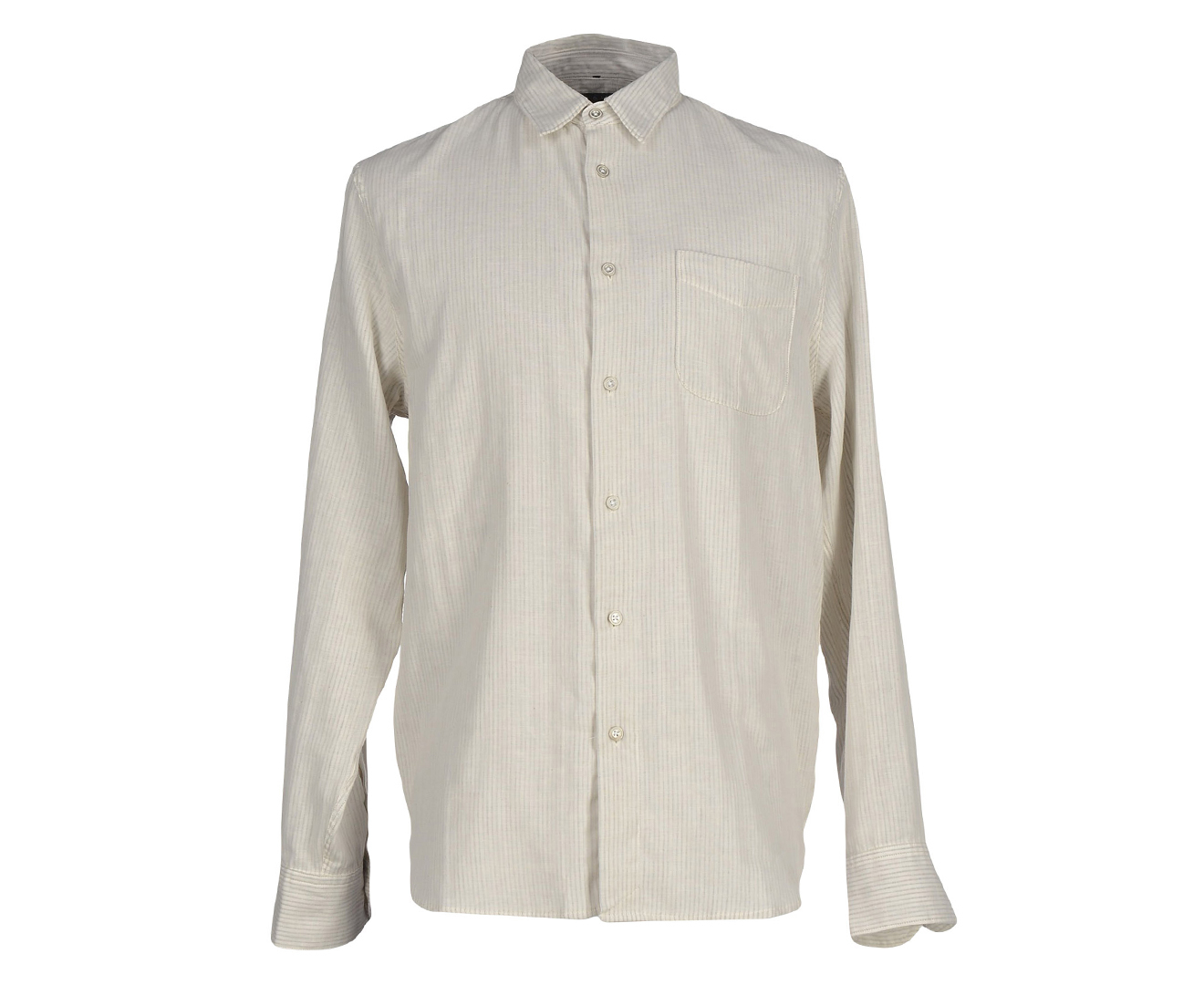 Rag & Bone Men's Button Down Stripe Shirt - Ivory | Catch.co.nz