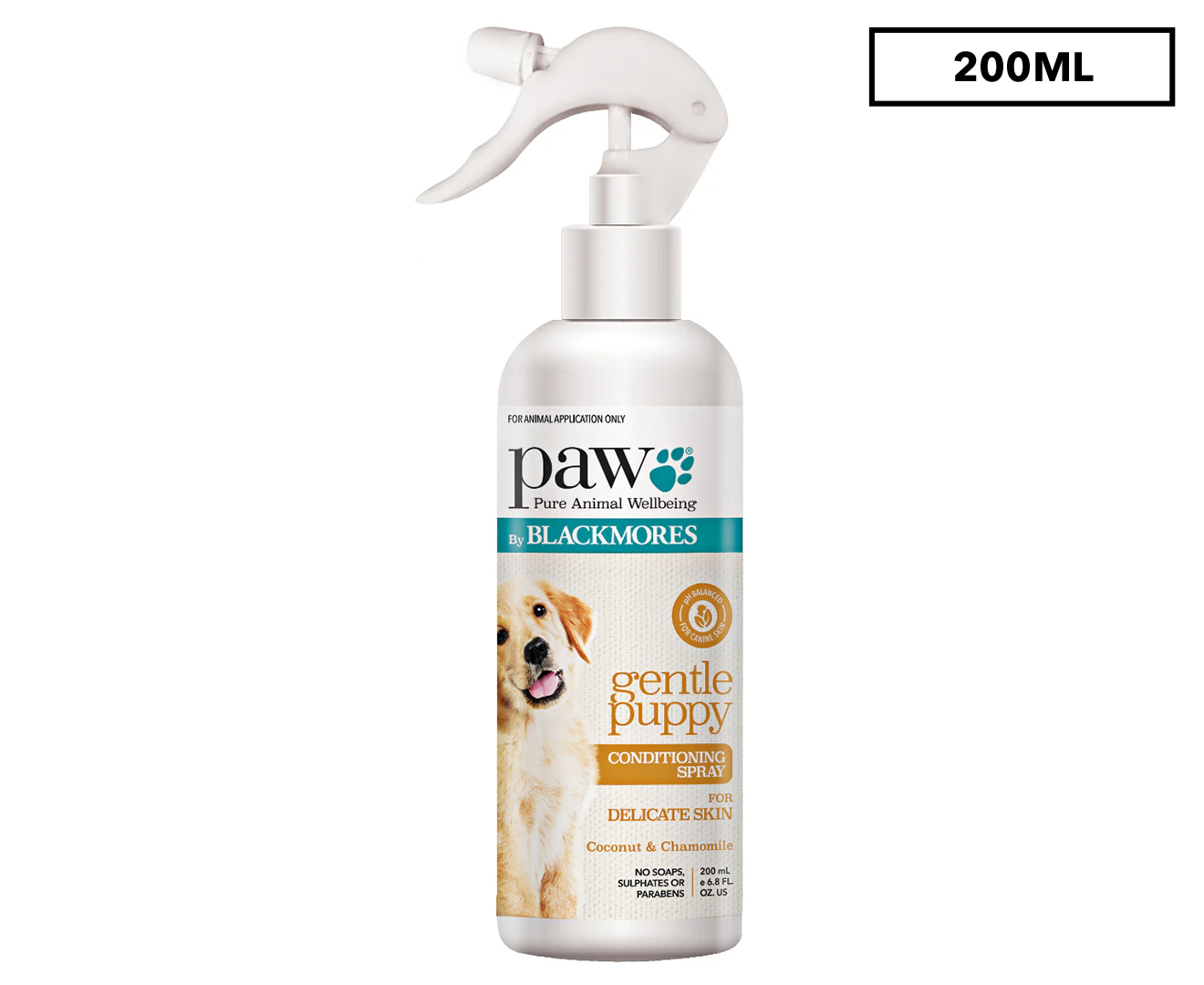 PAW Puppy Conditioning Spray Leave-in Detangler 200ml