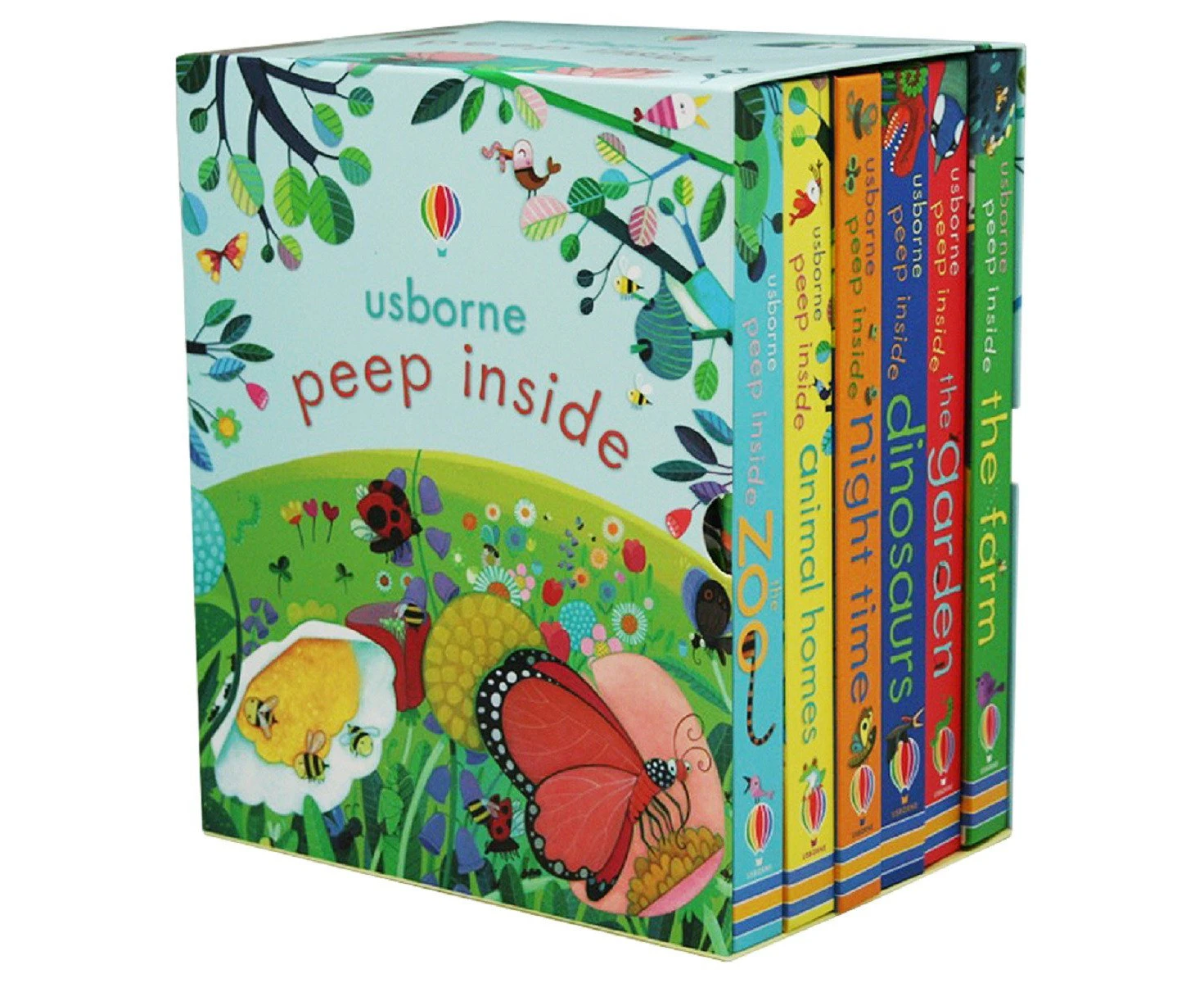 Usborne Peep Inside 6 Book Set