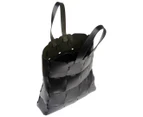 Paco Rabbane Patchwork Leather Tote Bag - Black