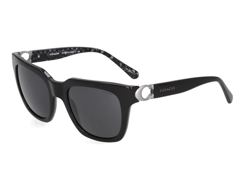 Coach Women's 0HC8240 Sunglasses - Black/Dark Grey