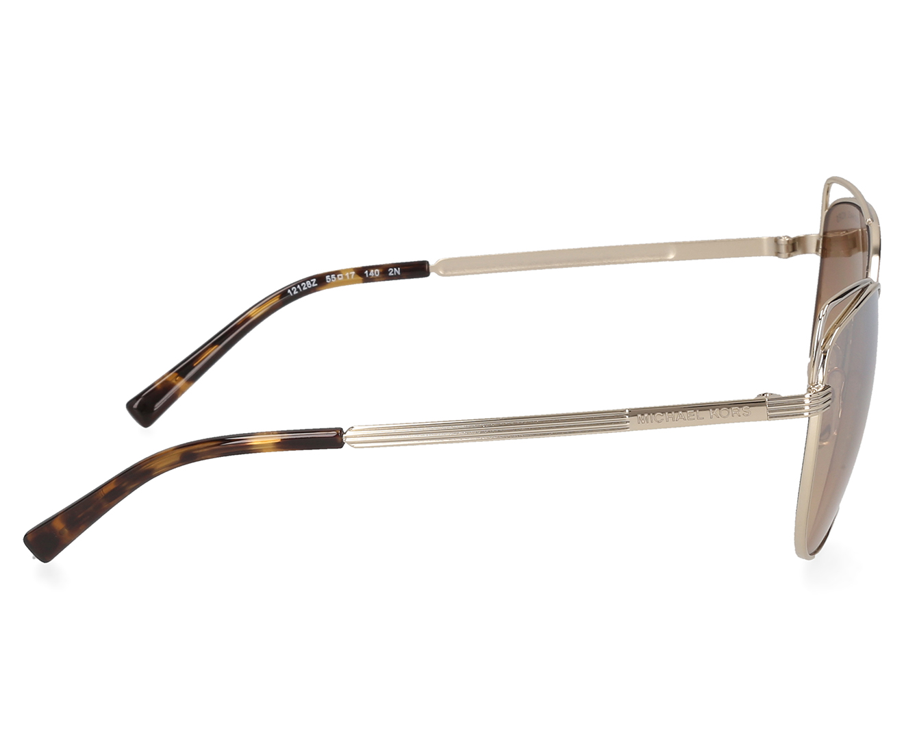 toda la vida Alerta social Michael Kors St.Lucia MK1035 Sunglasses - Light Gold/Silver Khaki |  Catch.com.au