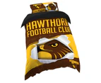 AFL Hawthorn Single Quilt Cover Set