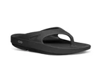 OOFOS OOriginal Black Thongs/Shoes Arch Support/Waterproof - Size US M14 W16