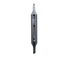 48Pcs Dual Headed Marker Pen - Black