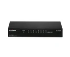 Edimax GS-1008E 8 Port 10/100/1000 Gigabit Switch. Desktop Metal Case with Internal Power Supply Supports Port-Based QoS & IGMP Management.