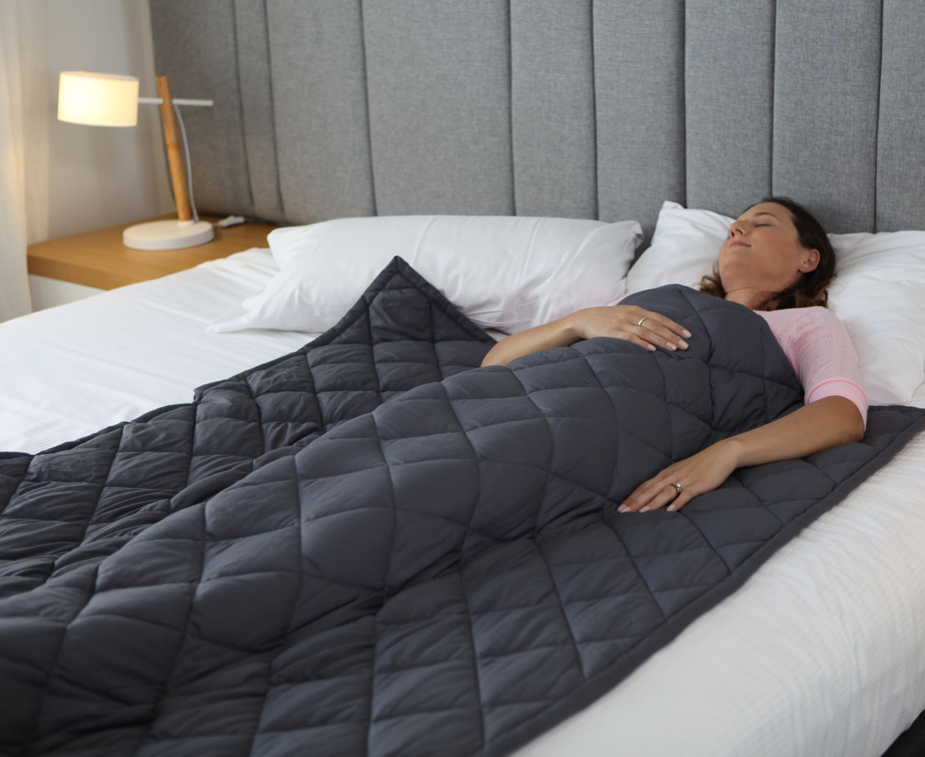 Hotto cuddle 2025 comfort weighted blanket