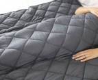Hotto Cuddle Comfort Weighted Blanket - Dark Grey