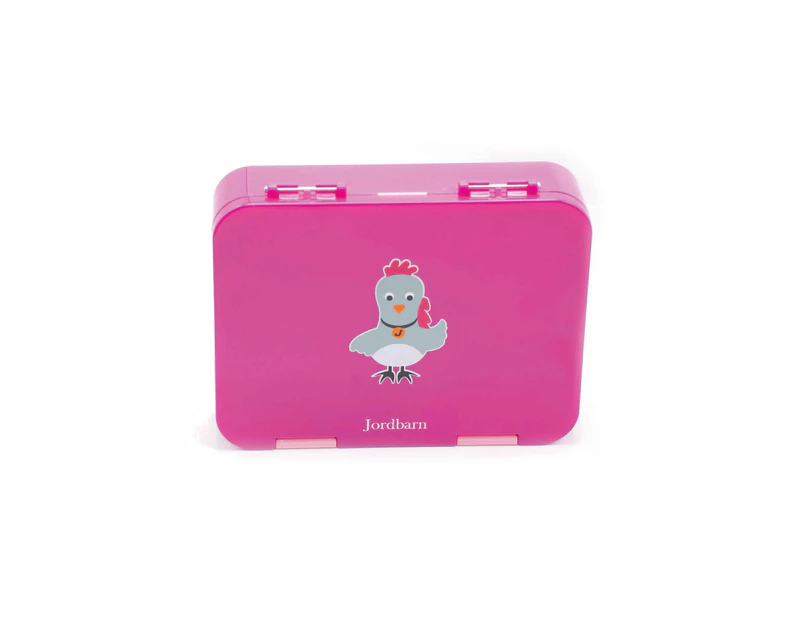 Bento Lunch Box - Rooster - Magenta