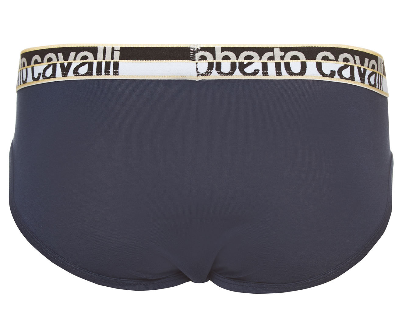 Roberto Cavalli Blue Printed Nylon Reggiseno Bra Underwear