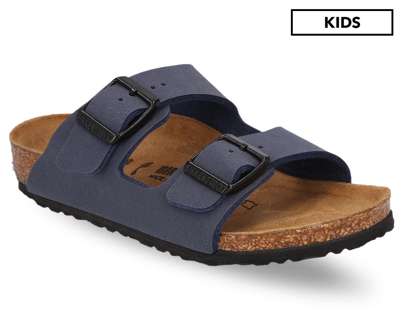 Birkenstock Kids' Arizona Sandals - Navy | Catch.co.nz