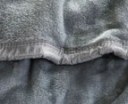 Daniel Brighton 220x220cm Mink Plush Blanket - Silver