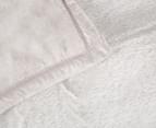 Daniel Brighton 220x220cm Mink Plush Blanket - Natural 5