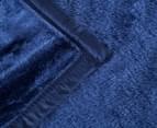 Daniel Brighton 220x220cm Mink Plush Blanket - Navy Blue 5