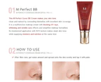 Missha M Perfect Cover BB Cream #21 Light Beige 50ml SPF42 PA+++