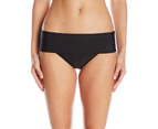 Panache Deep Black Womens US Size Medium M Bikini Bottom Swimwear