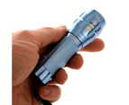 Perfect Image CREE High Power Zoom Torch 180 Lumens Black Blue