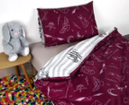Warner Bros. Harry Potter Microfibre Kids Single Bed Quilt Cover Set