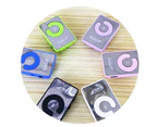 Clip MP3 Player Portable Fashion Sport USB Digital Music Player Micro SD TF Card Media Player Blue