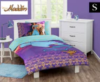 Disney Aladdin Microfibre Kids' Single Bed Quilt Cover Set