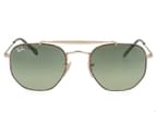 Ray-Ban Marshal RB3648 Sunglasses - Tortoise/Gold/Green 2