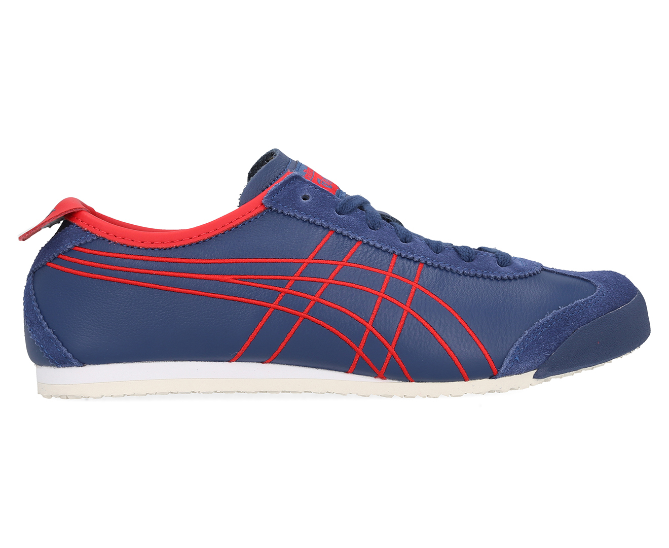 Onitsuka Tiger Mexico 66 Shoe - Midnight Blue/Classic Red | Www.catch.co.nz
