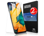 2 PACK 9H Tempered Glass Screen Protector For New Samsung Galaxy A50