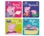 Peppa Pig Bedtime Library Board Book 4 Book Set