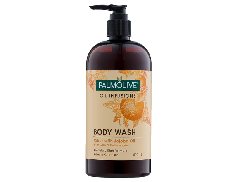 Palmolive Oil Infusion Citrus Body Wash 500mL