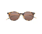 Eli Butter Scotch Sunglasses - OM Solid Base Brown