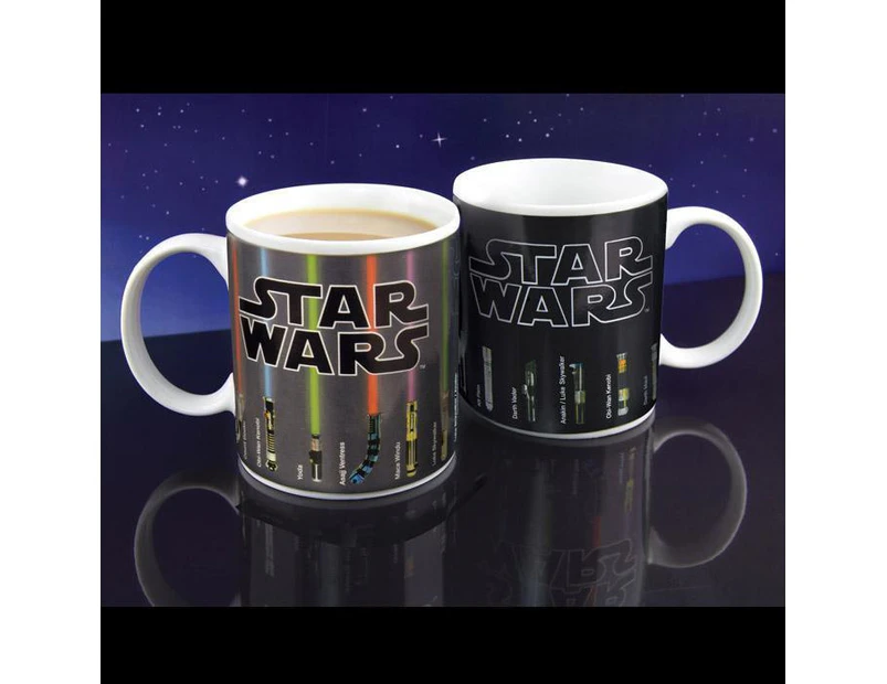 Star Wars Lightsaber Mug, Star Wars Heat Changing Mug