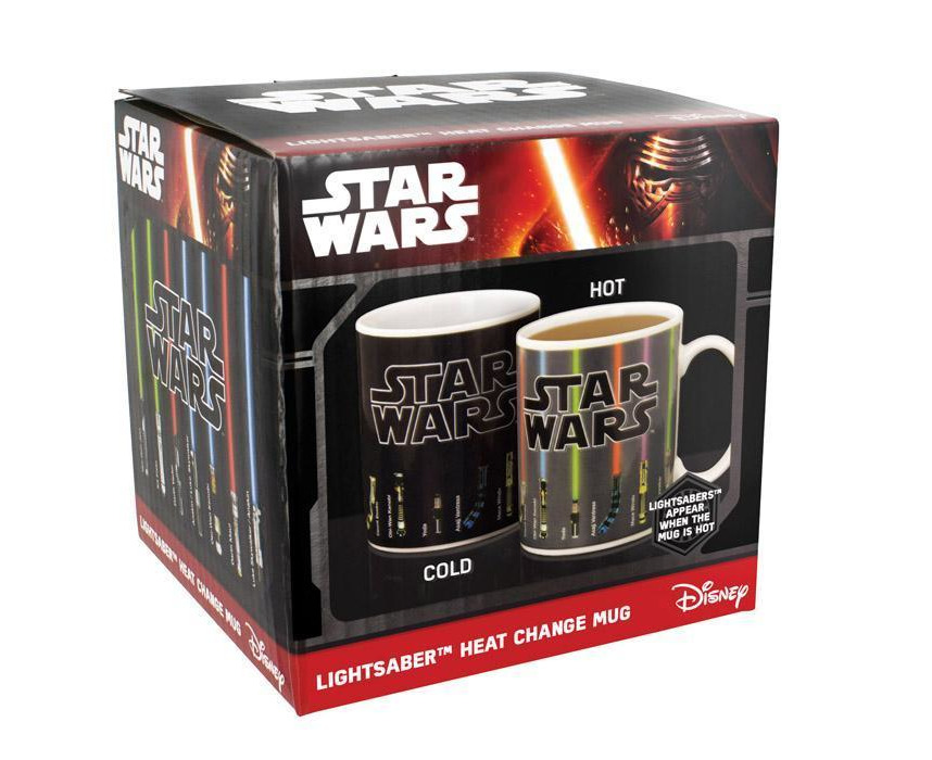 Star Wars Lightsaber Mug, Star Wars Heat Changing Mug